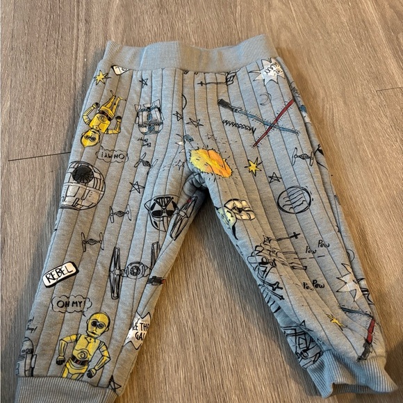 Star Wars Other - Star Wars Gray Kids Joggers with Colorful Print